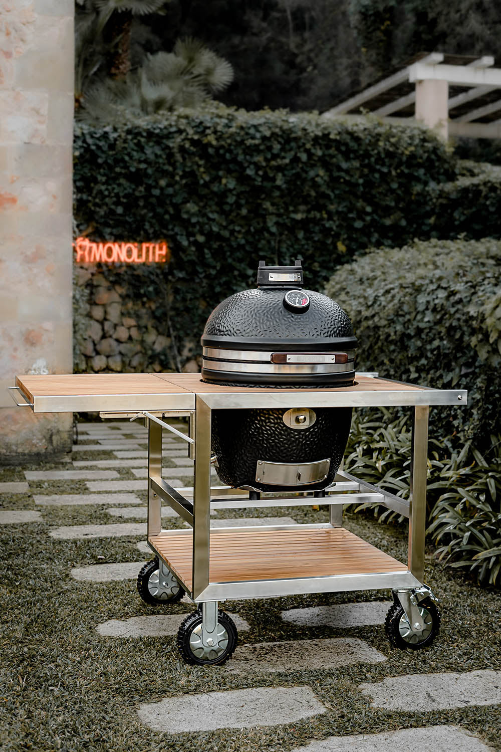 monolith-buggy-inkl-seitentisch-55-classic-edelstahl-grillwagen image 3