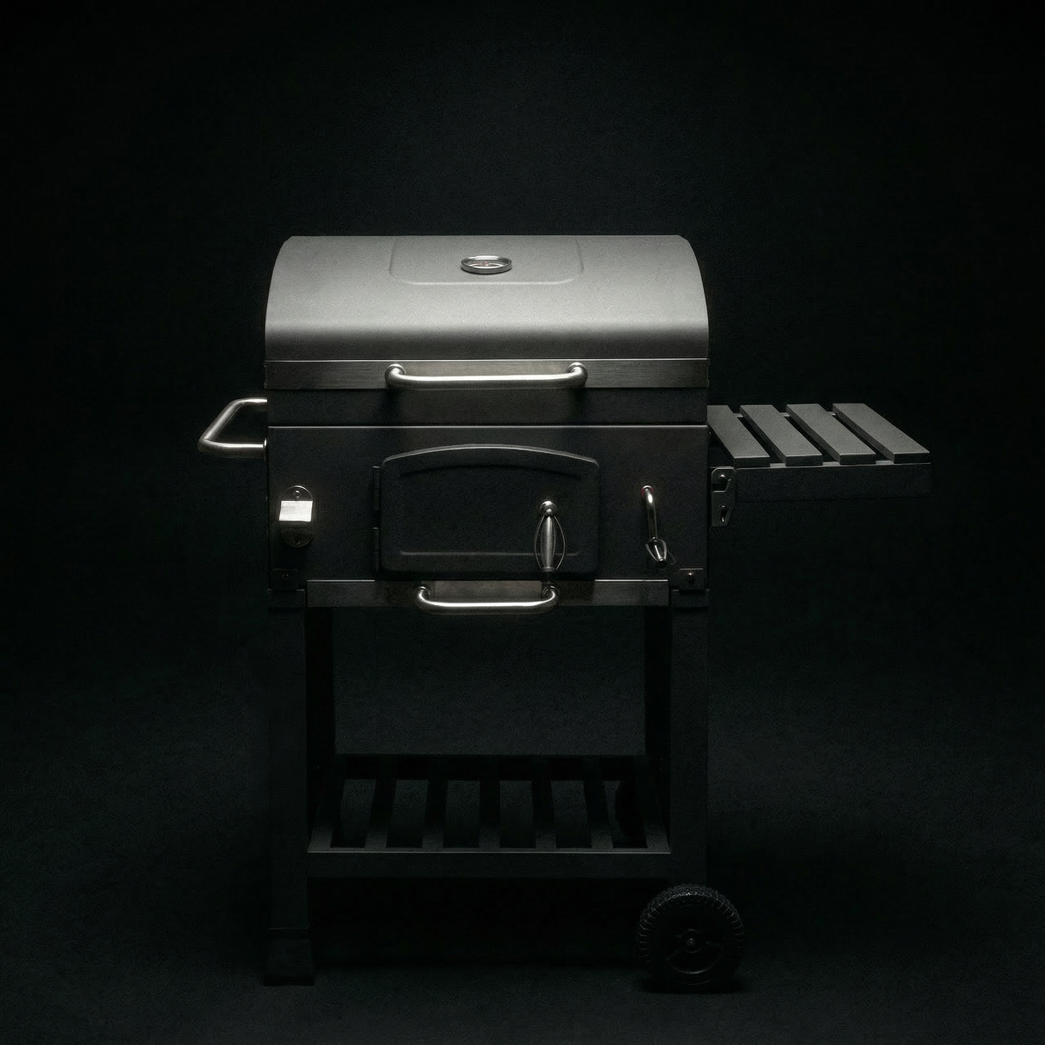 activa-grillwagen-angular-holzkohlegrill-mit-h-henverstellbarer-kohlewanne-und-t image 1