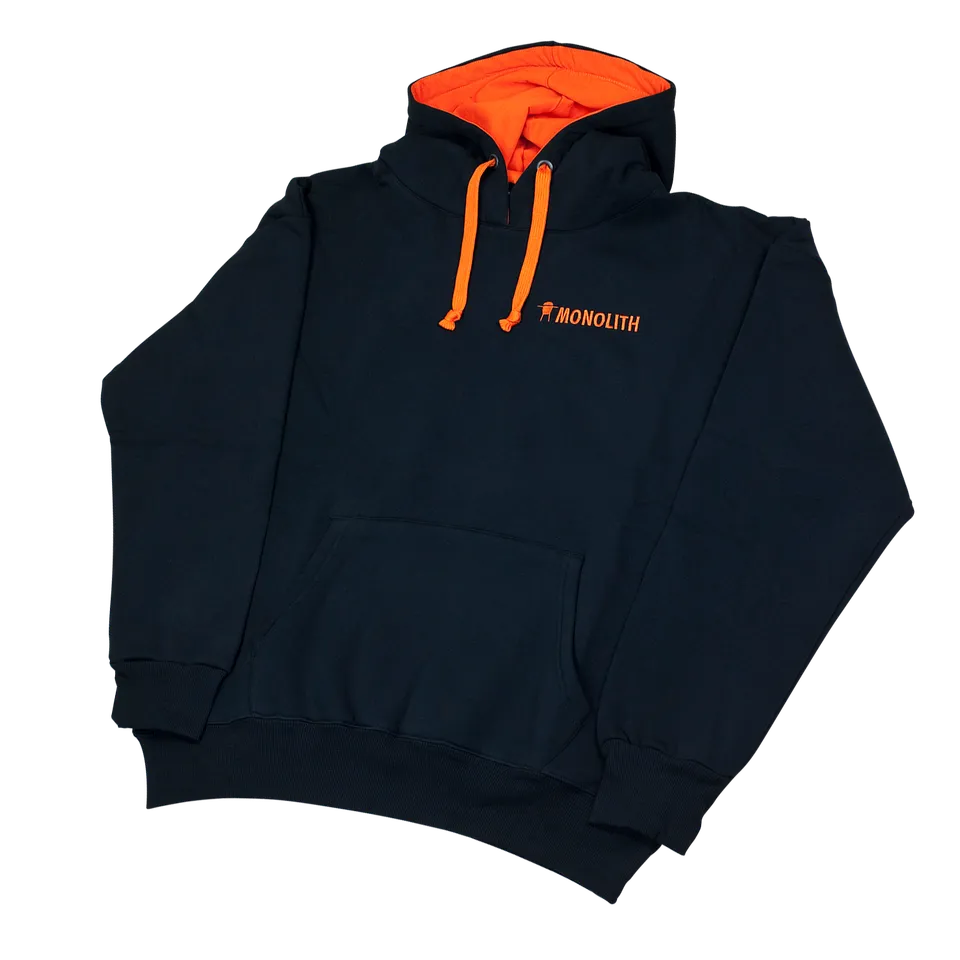 monolith-hoodie-schwarz-mit-kapuze-und-k-ngurutasche image 1