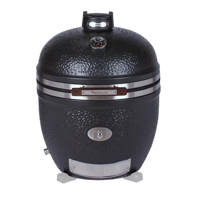 monolith-kamado-avantgarde-66-lechef-52-cm-schwarz-satin-finish image 1