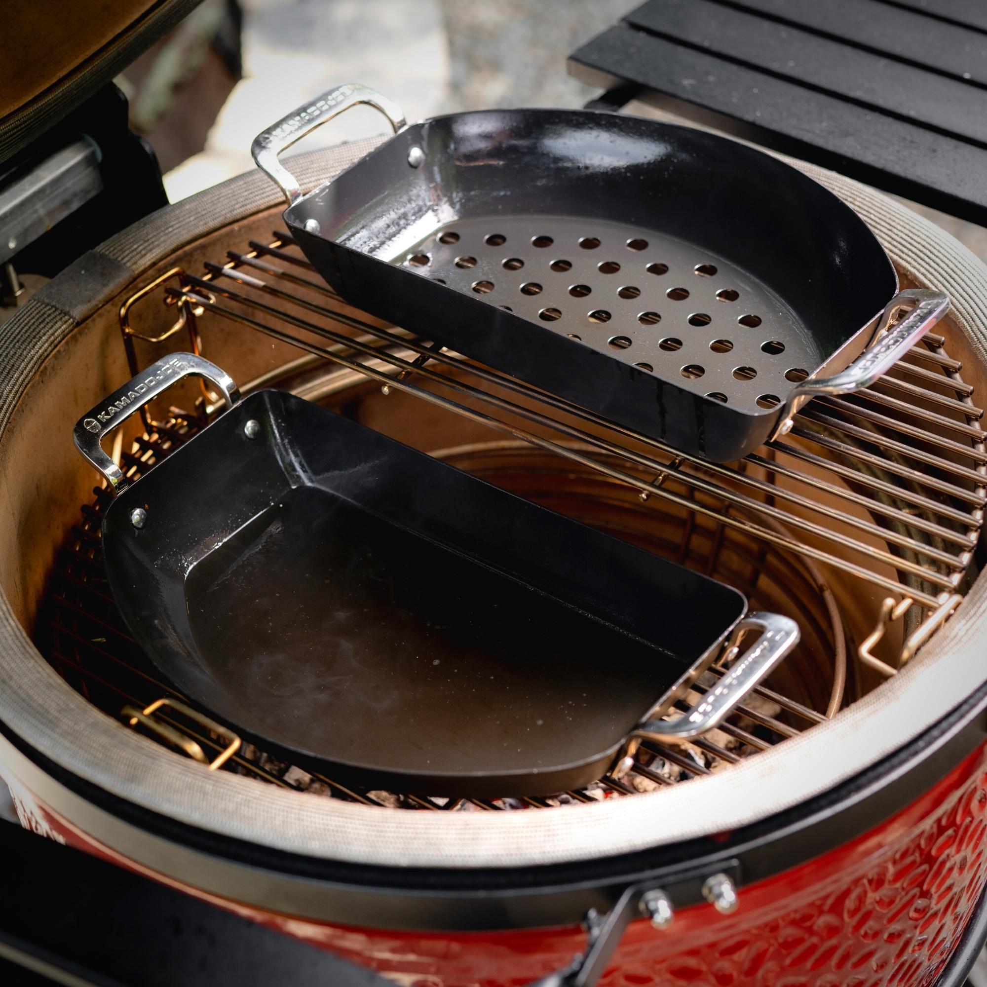 kamado-joe-karbon-steel-halbmond-pfannenset-f-r-classic-joe image 5