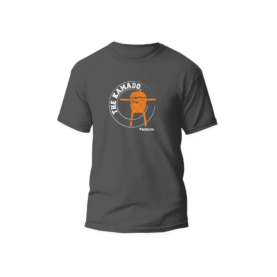 monolith-t-shirt-the-kamado-anthrazit-aus-baumwolle image 1