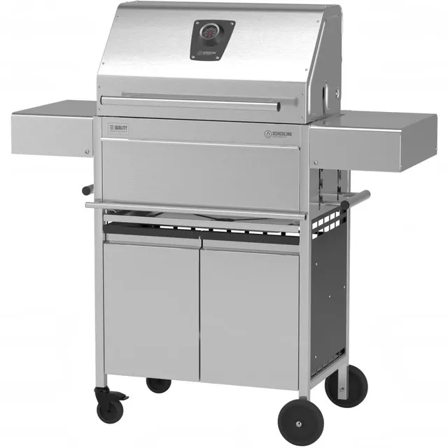 schickling-holzkohlegrill-willy-l-deluxe-edelstahl-mit-deckel image 1