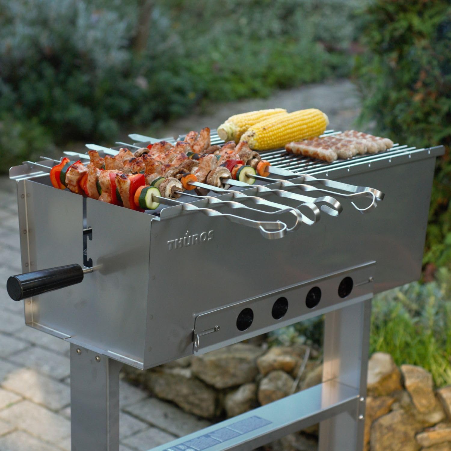 th-ros-baikal-k-3060-e-holzkohle-schaschlikgrill-30x60-cm image 3
