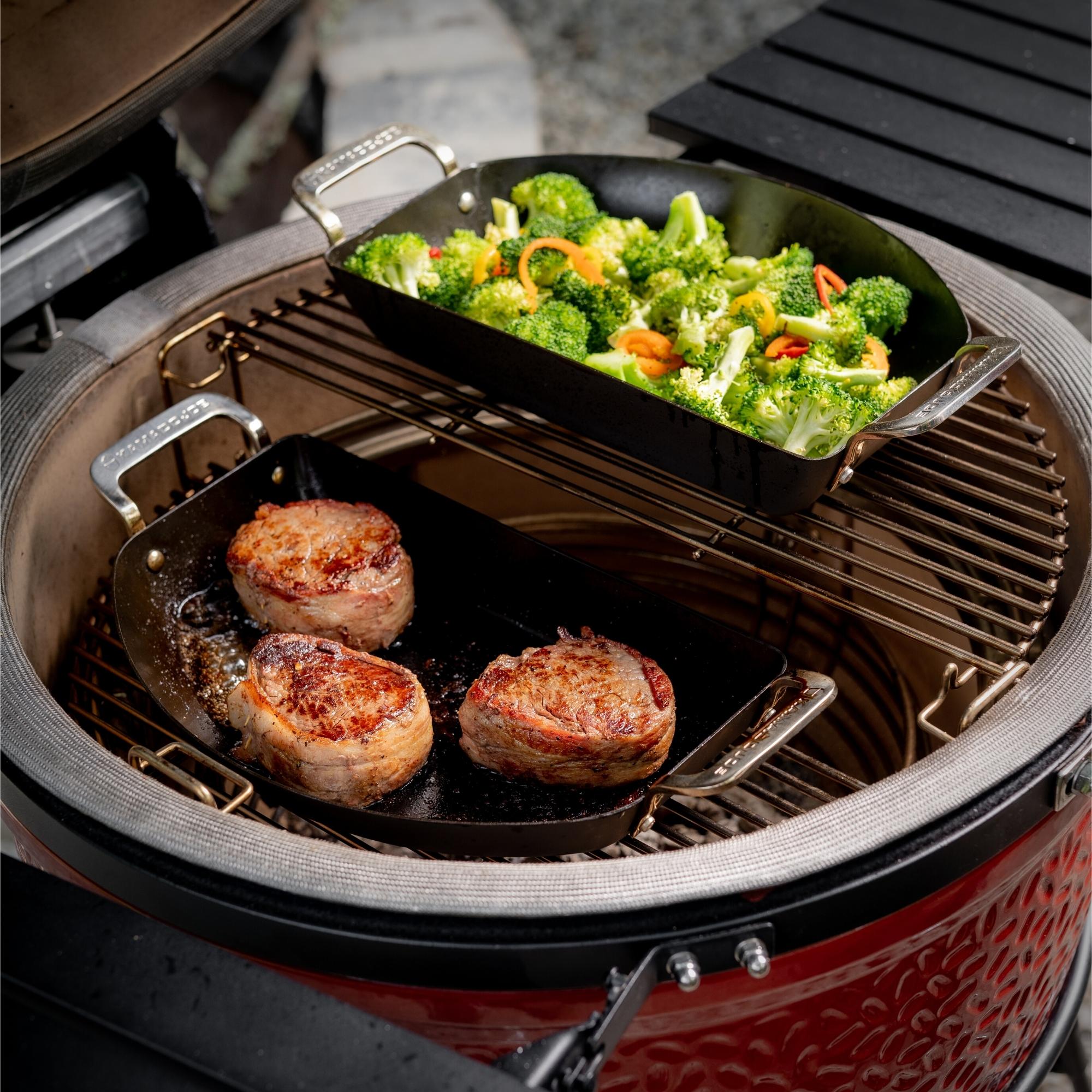 kamado-joe-karbon-steel-halbmond-pfannenset-f-r-classic-joe image 4