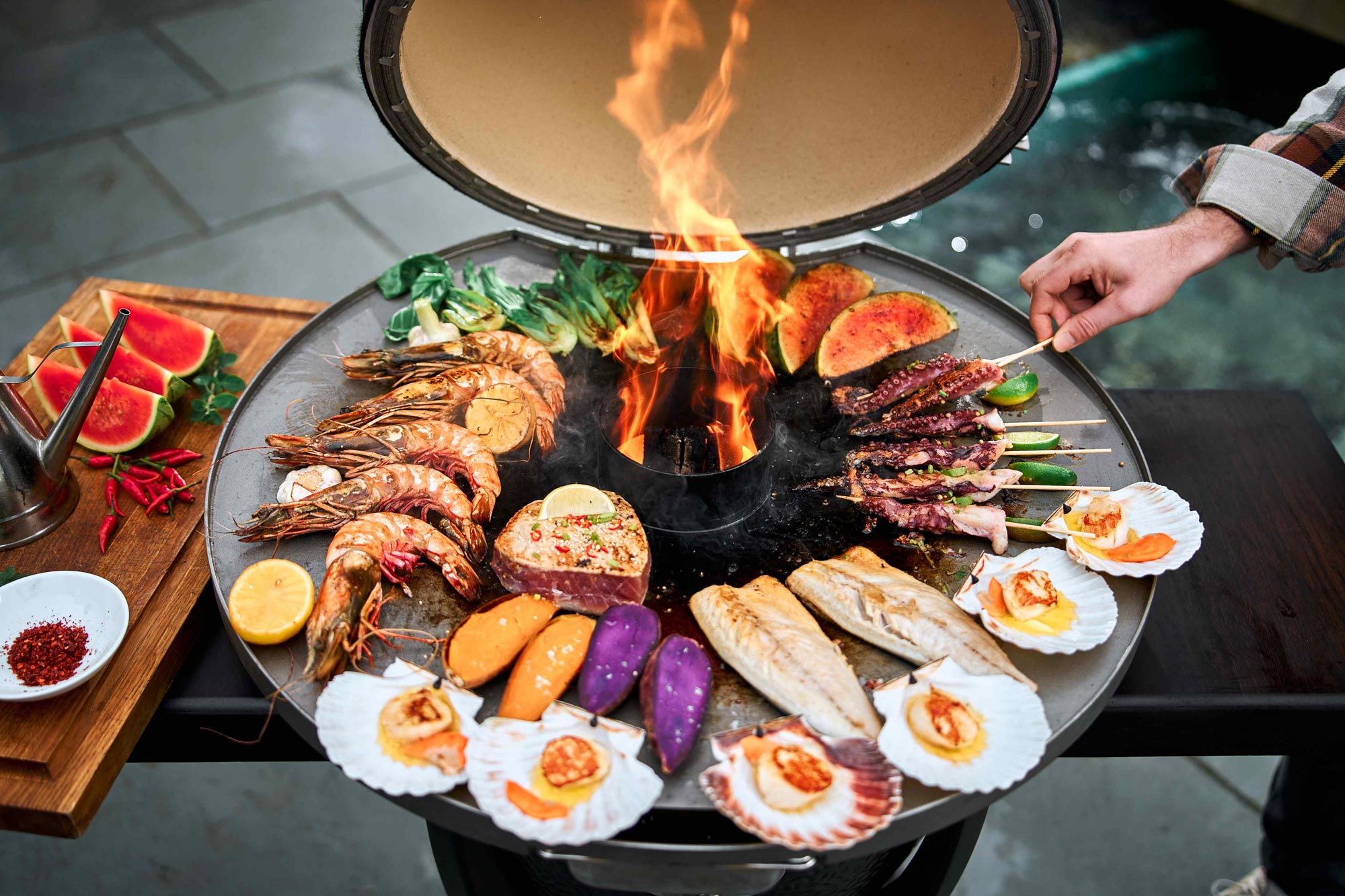 monolith-feuerplatte-55-classic-8-mm-stahl-plancha-grillplatte image 3