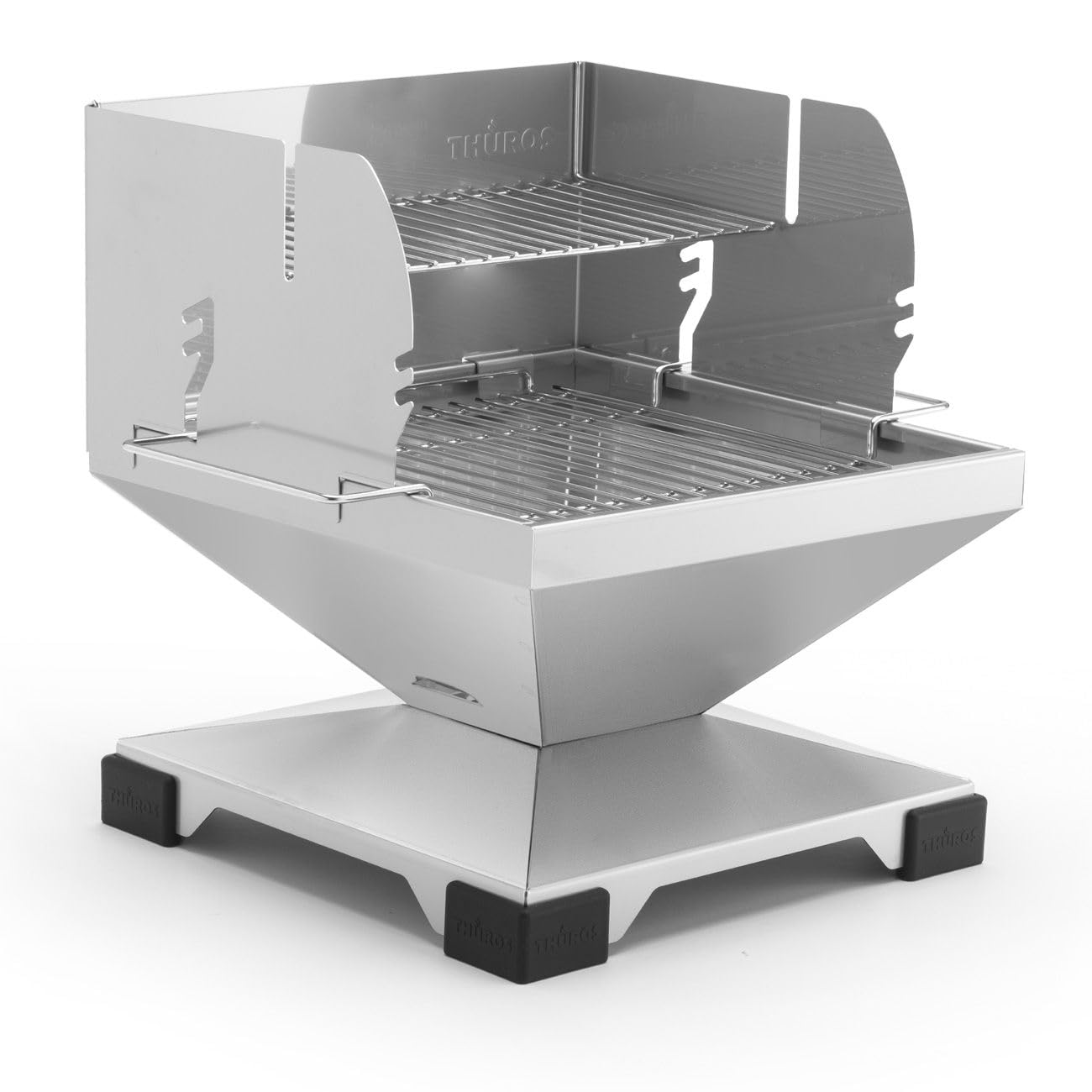 th-ros-t2-holzkohle-tischgrill-schaschlikspie-edelstahl image 4