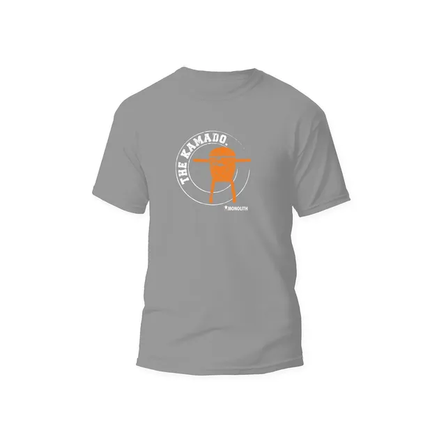 monolith-t-shirt-the-kamado-hellgrau-merchandise-baumwoll-shirt image 1
