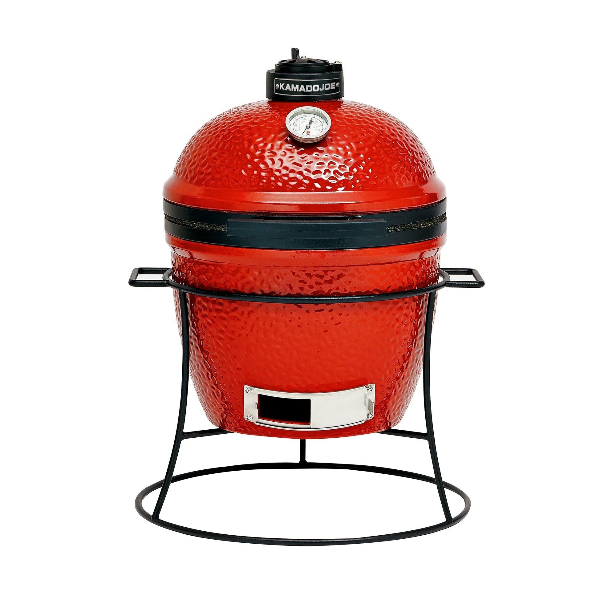 kamado-joe-joe-jr-mit-gusseisernem-st-nder-holzkohlegrill-34-cm image 1