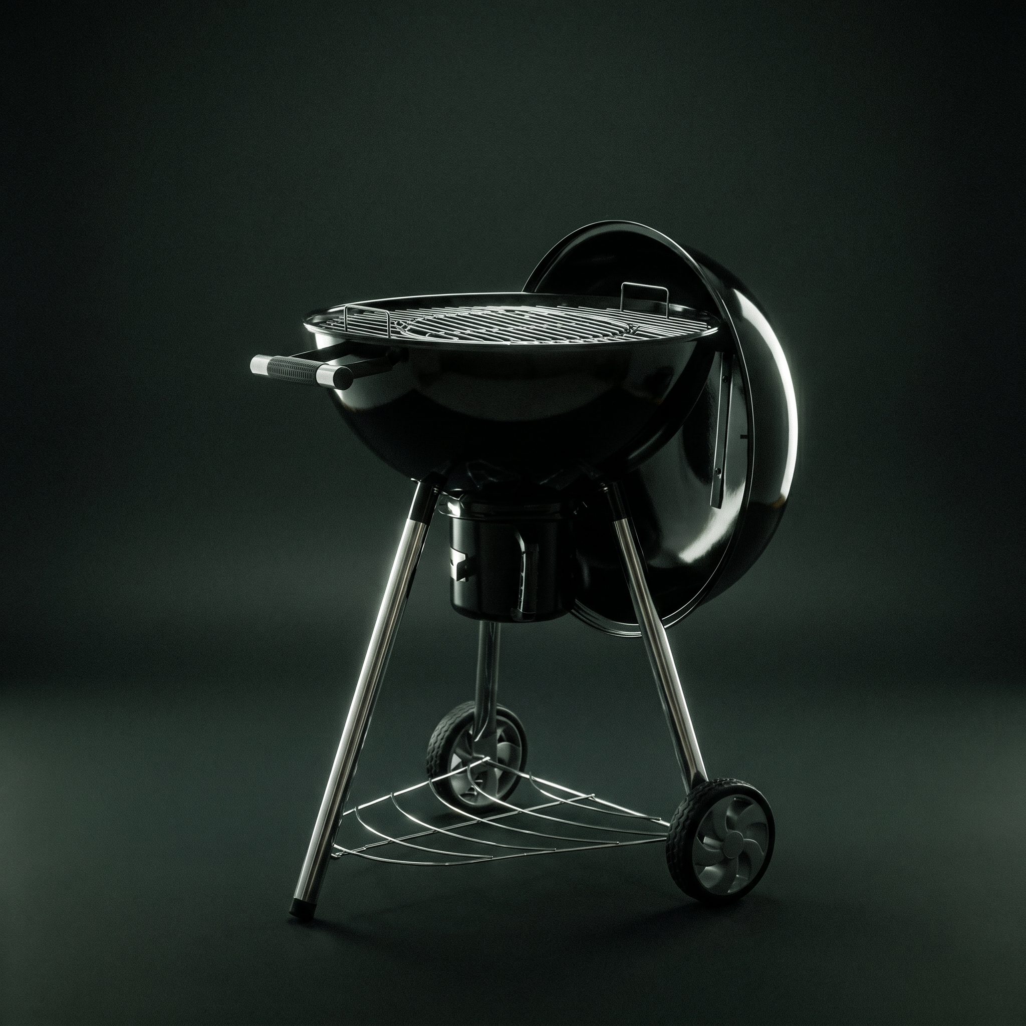 activa-kugelgrill-nottingham-51-cm-mit-warmhalterost image 2