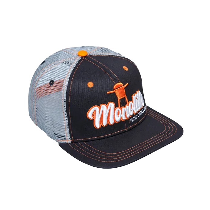 monolith-cap-schwarz-trucker-cap-mit-logo-stickerei image 1