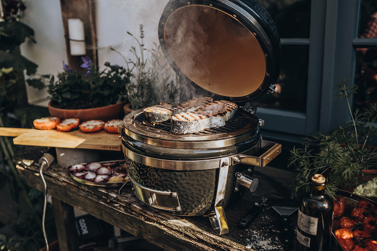 monolith-icon-kamado-grill-tischgrill-keramik-schwarz image 7