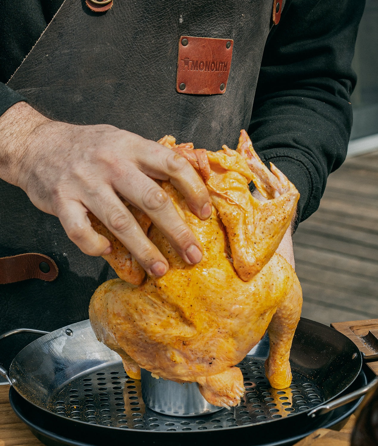 monolith-chicken-roaster-h-hnchenhalter-grill-zubeh-r image 4
