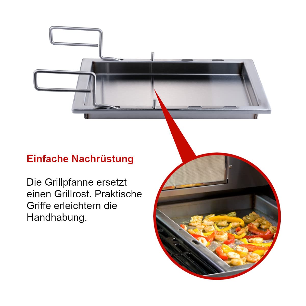 santos-grillpfanne-einsatzpfanne-edelstahl-plancha-25-6x44-2x4-cm image 3