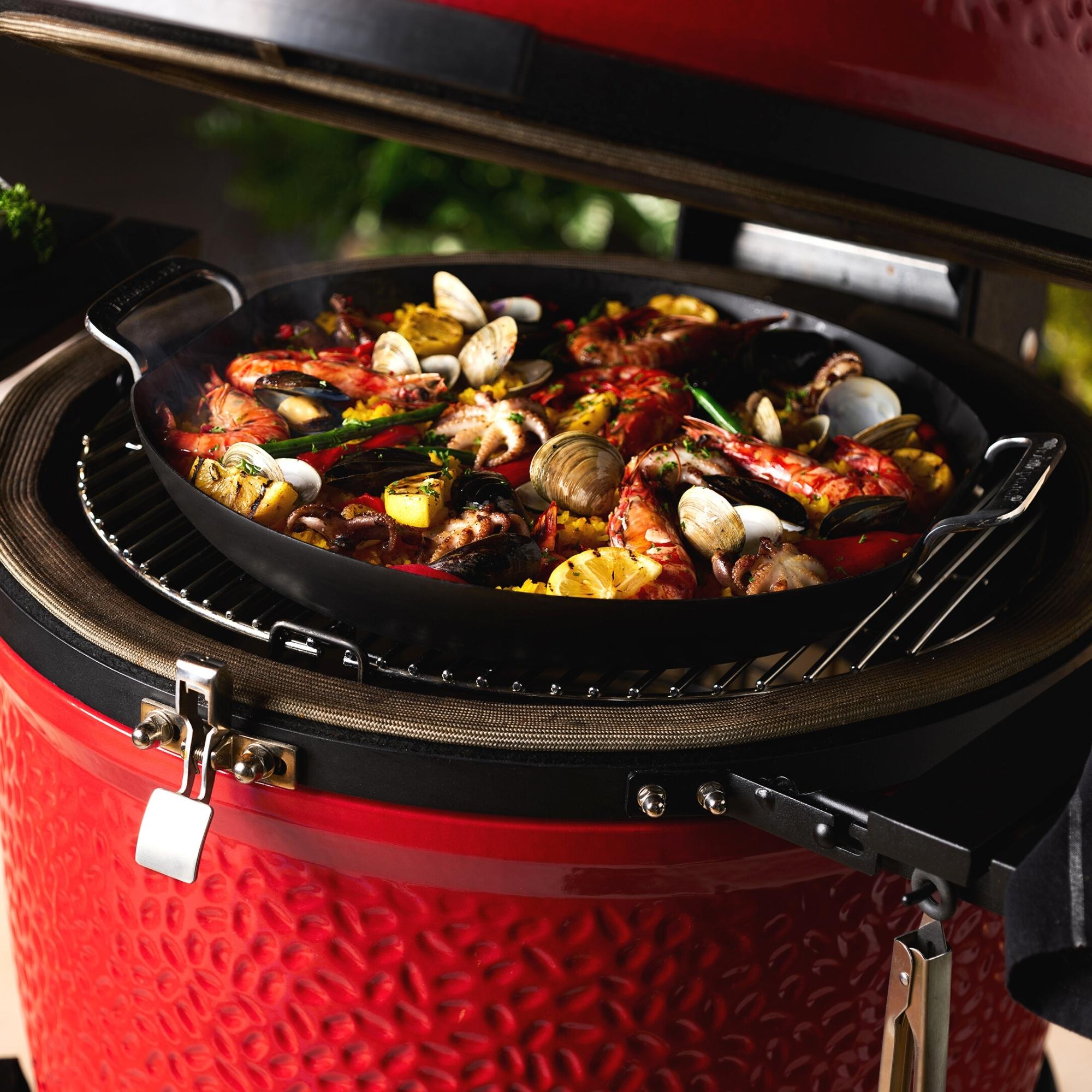 kamado-joe-karbon-steel-paella-pfanne-f-r-keramikgrill image 3