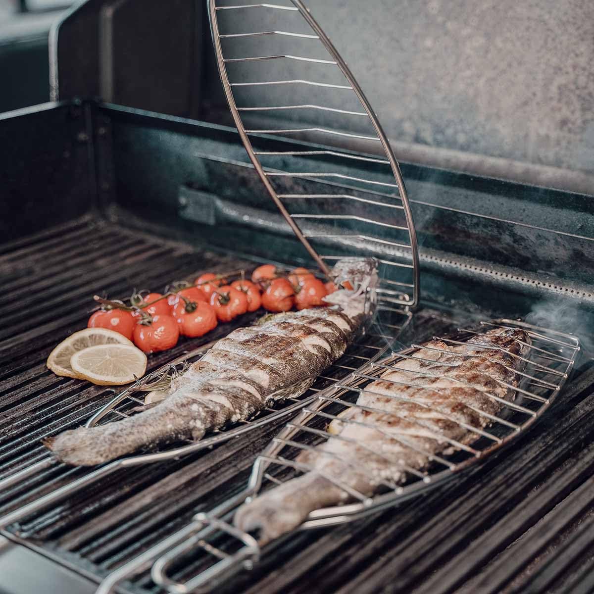 santos-xl-fischbr-ter-61-5-cm-edelstahl-fisch-grillkorb-f-r-fische-bis-33-cm image 1
