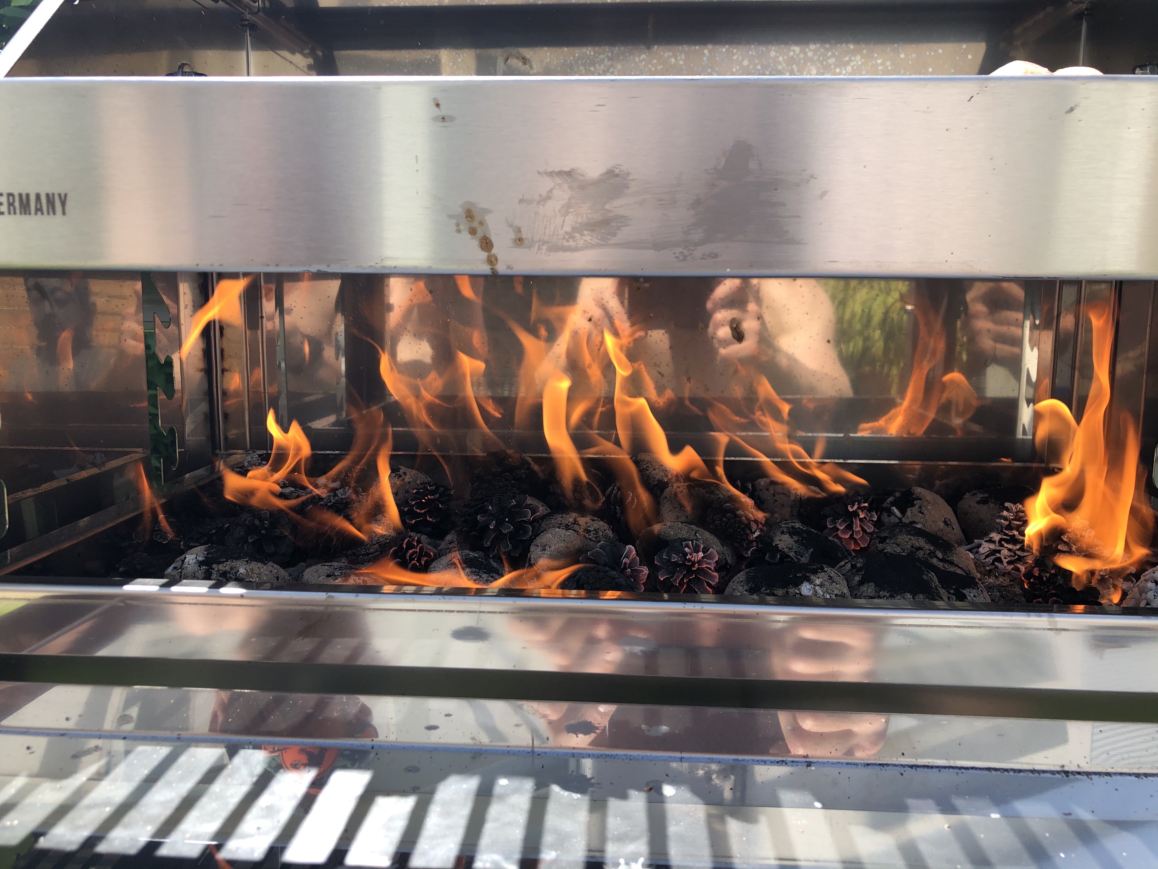 Top Grill, Deckel gewöhnungsbedürftig