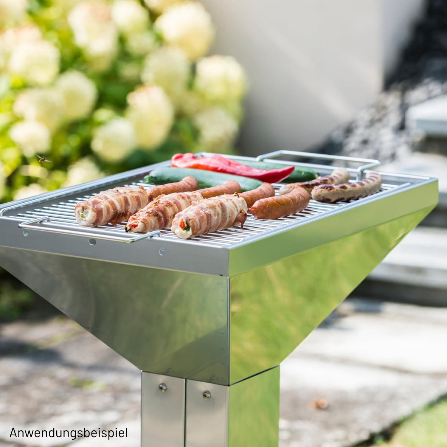 th-ros-t4-plattenfu-fahrbar-edelstahl-holzkohlegrill-40x60-cm-grau image 6